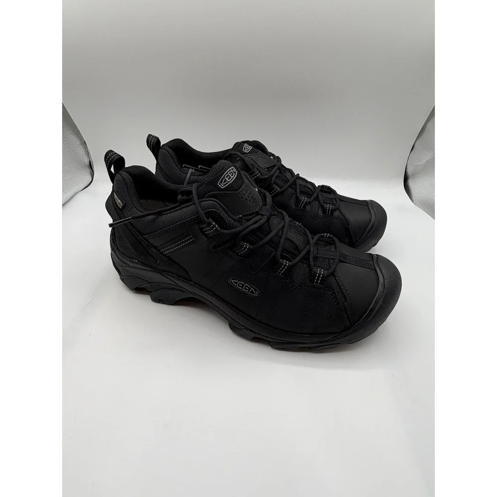 KEEN Men's Targhee II Waterproof Hiking Shoes,Men's 11 WIDE, EU 44.5 W,Black,NIB